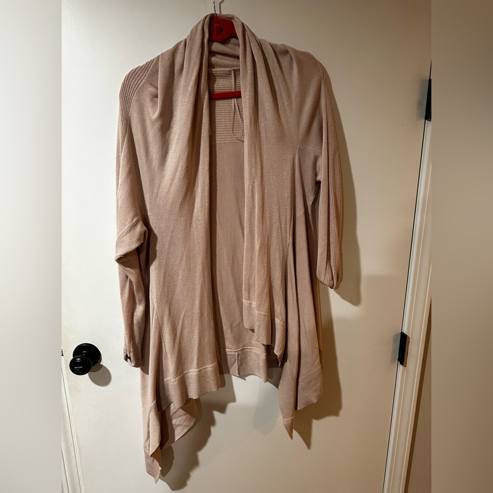 Lululemon Wrap Sweater soft pink XL/XXL